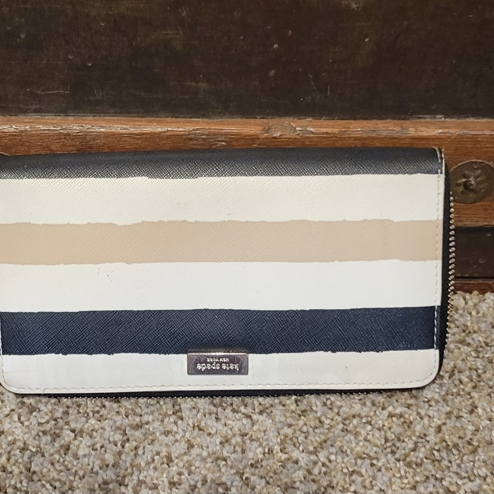 Kate Spade Striped Wallet